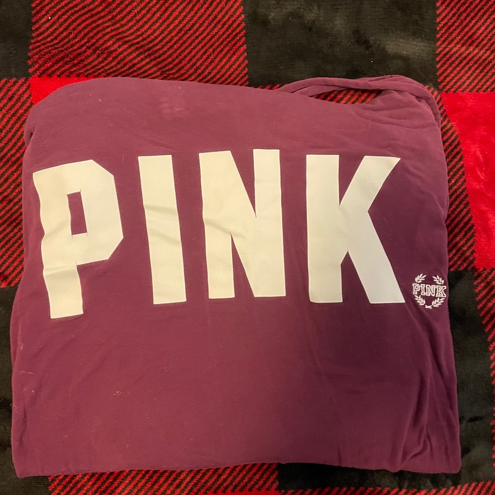 Women’s PINK Hooded Long Sleeve Tee